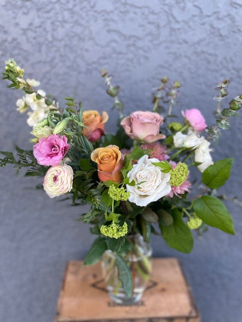 The Rose Garden Vase Arrangement